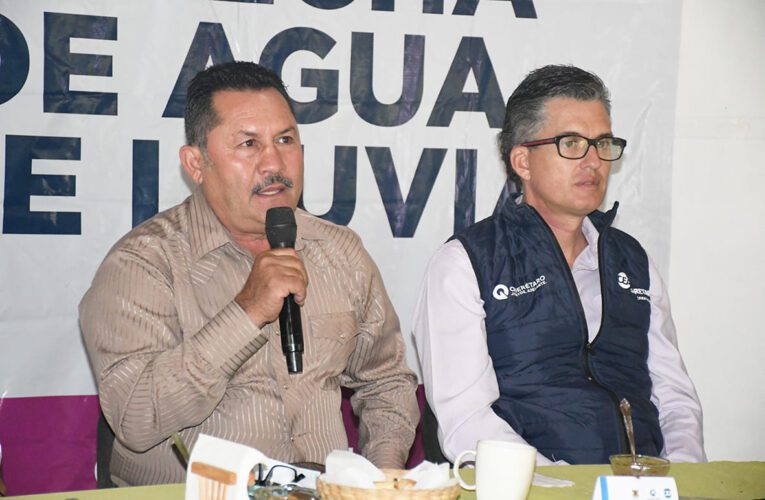 Municipios de Jalpan y Pinal Signaron Convenio Para Proyecto Sobre Cosecha Captación de Agua de Lluvia