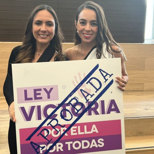 Se aprueba “Ley Victoria” por las Diputadas Selene Salazar y Laura Dorantes.
