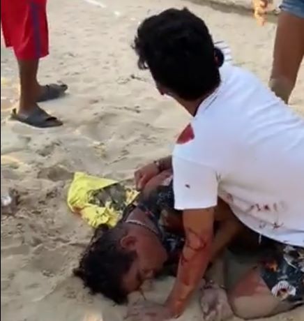 Se registra balacera en playa de Acapulco deja 1 muerto y 5 heridos