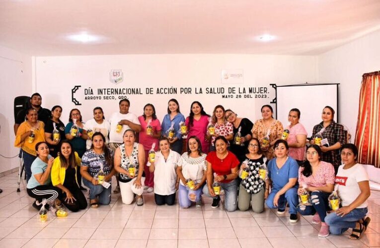 Conmemora municipio de Arroyo Seco Día Internacional de Acción por la Salud de las Mujeres.