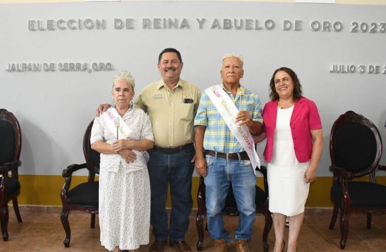 Elección de los abuelitos de Oro 2023 en Jalpan de Serra.