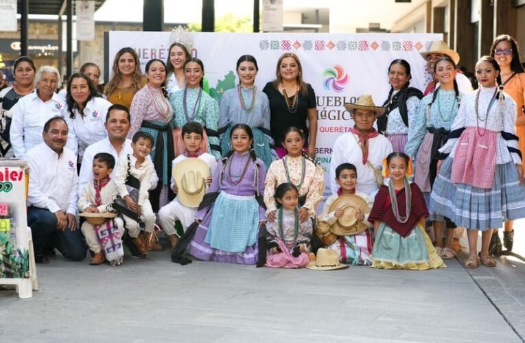 Pinal de Amoles presente en el Segundo Festival de Pueblos Mágicos de Querétaro.