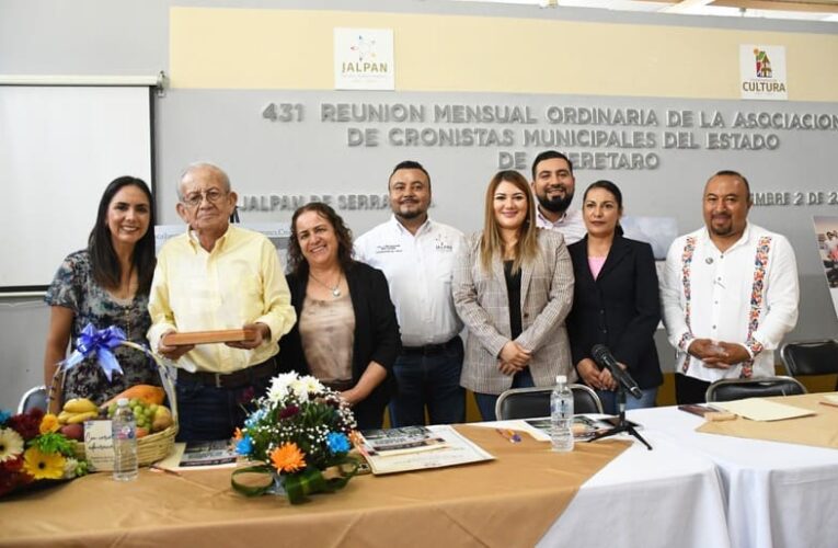 Jalpan de Serra, fungió como sede de la 431 Reunión Mensual Ordinaria de la Asociación de Cronistas del Estado de Querétaro.