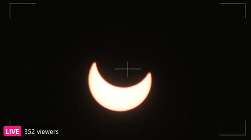 EN VIVO: Aquí les dejamos el livestream del #EclipseSolar desde varias ciudades de México y América