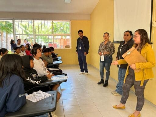 Jornada Naranja en Pinal: Educación y Concientización Contra la Violencia de Género