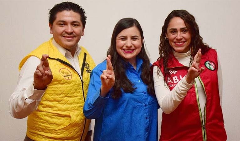 Confirman PAN, PRI y PRD que tendrán candidaturas comunes en el estado de Querétaro.