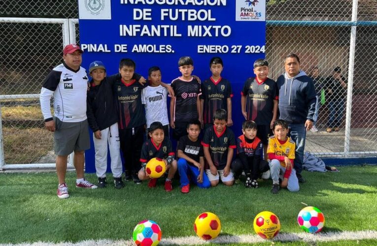 Arranca en Pinal el Torneo de Fútbol 7 Infantil mixto.