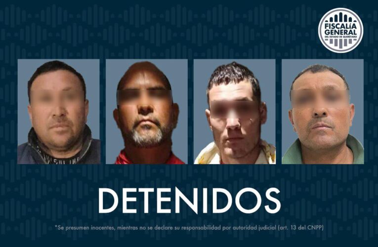 Cuatro detenidos por homicidio en Santa Rosa Jáuregui
