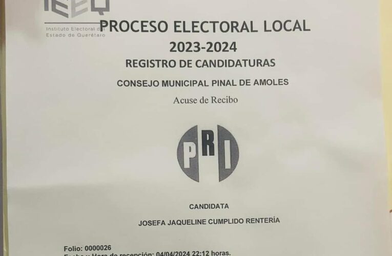 Bajan a Yossi Cumplido del PRI e Isidro Garay del PRD por candidatura común en Pinal de Amoles.
